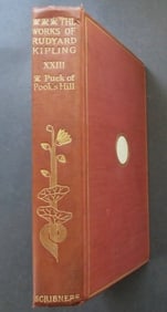 Kipling, Puck of Pook's Hill, 1st US Edition 1907, illustrated by Castaigne