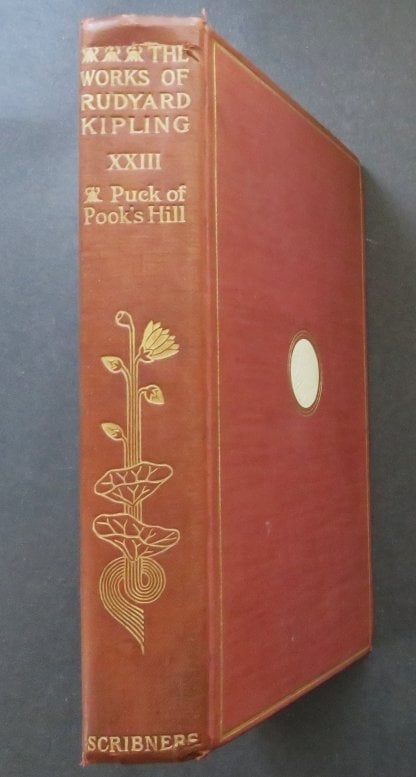 Kipling, Puck of Pook's Hill, 1st US Edition 1907, illustrated by Castaigne (1 of 13)