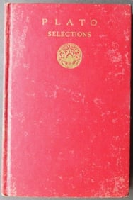 Plato Selections, Demos Editor, Jawett Translation, Scribner Ed. 1927