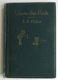 Milne, Winnie the Pooh, 1st US Edition 39st Print 1926 illustrated