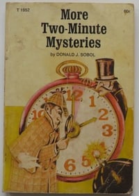 Sobol, More Two-Minute Mysteries, 1st Edition, 1st Print 1971