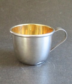 Sterling Silver Baby Cup, WEB 510
