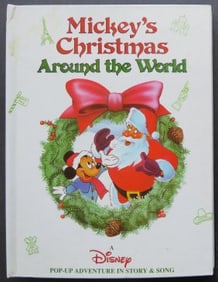 Mickey's Christmas Around the World, Pop-Up Book 1991