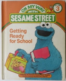 Getting Ready for School, 1st/1st Ed. 1989, On My Way, Sesame Street, Vol.3, Muppets