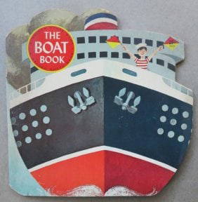 Joe Kaufman, The Boat Book, 1965, Original First Edition: "The Boat Book" by Joe Kaufman, A Golden Shape Book published by ? Golden Press, New York, Western Publishing Company 1965. First Edition with the original price of 29c on the front cover, no other da
