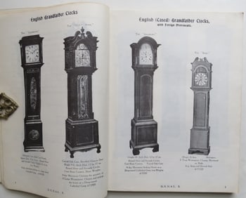 Clocks and Bronzes Previous to 1915, Repro of D.N.H. & S Brothers Catalog