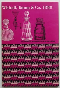 Whitall, Tatum & Co., Perfume Ware, Glass Bottlles 1880 illustrated Catalog Repro