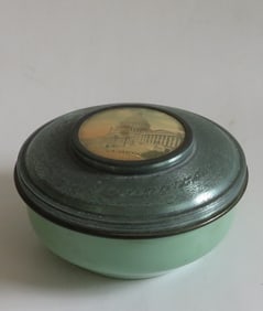 Vintage US Capitol, Washington DC Souvenir Trinket Box with Cover, 1930s