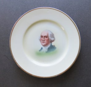 Vintage 1932 President George Washington Small Porcelain Plate