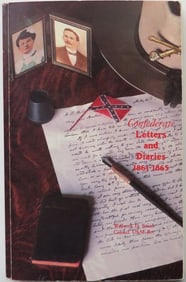 Walbrook Swank, Confederate Letters & Diaries 1861-65, Signed 1stEd. 1988