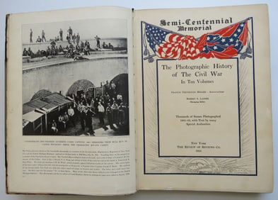 Photographic History of The Civil War, Prisons & Hospitals, Vol.7, 1stEd. 1911, illustrated