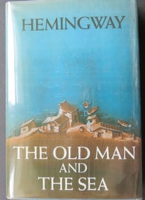 Ernest Hemingway, Old Man and the Sea, 1st BOMS Ed., 'A' Print 1952, Story