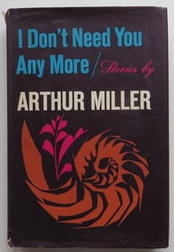 Arthur Miller, 9 Stories Including Misfits, First Edition 1967