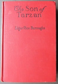 Burroughs, The Son of Tarzan, 1920s Grosset & Dunlap, illustrated