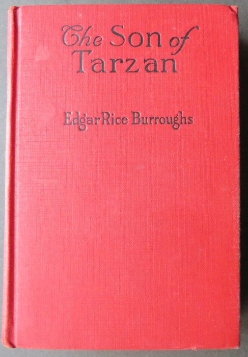 Burroughs, The Son of Tarzan, 1920s Grosset & Dunlap, illustrated (1 of 13)