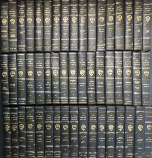 Harvard Classics, Complete 51 Volumes, Southwark Ed., 1919, illustrated (1 of 12)