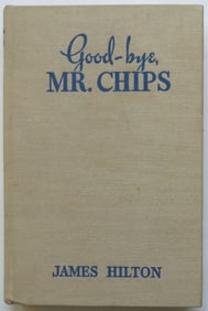 James Hilton, Goodbye Mr. Chips, 1st US Edition 1934, Novella