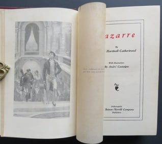 Catherwood, Lazarre, 1stEd. 1901, Andre Castaigne illustrations, Historical Novel