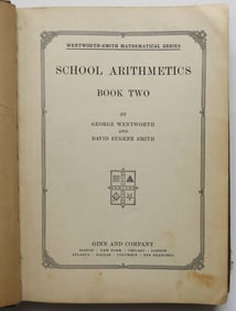 Wentworth & Smith, School Arithmetics, Book Two, 1920