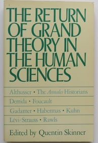 The Return of Grand Theory in the Human Sciences, 1stEd. 1986