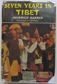 Heinrich Harrer, Seven Years in Tibet, Signed, 1st Edition 1954, illustrated