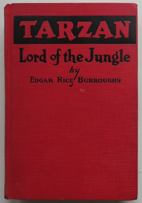 Burroughs, Tarzan Lord of The Jungle, 1stEd. 1928 Grosset & Dunlap Edition (1 of 11)