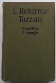 Burroughs, The Return of Tarzan, 1915 Burt Edition, St. John illustrated