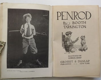 Tarkington, Penrod, 1922 illustrated by Gordon Grant & Silent Movie Stills