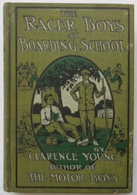 Clarence Young, Racer Boys at Boarding School, 1912, illustrated