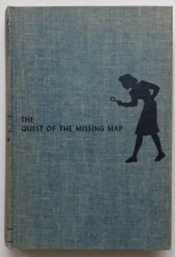 Keene, The Quest of the Missing Map, 1st Ed. 1942, Nancy Drew Mystery