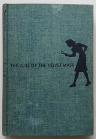 Keene, The Clue of The Velvet Mask, 1stEd. 1953, Nancy Drew Mystery