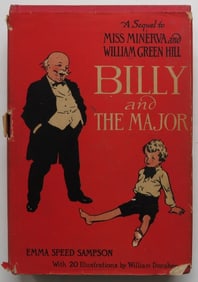 Emma Speed Sampson, Billy & The Major, Reilly & Lee 1stEd. 1918, Donahey illustrated