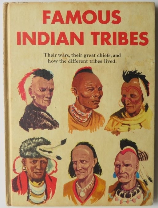 William Moyers, Famous Indian Tribes, 1st Edition 1954, illustrated (1 of 17)