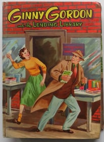 Campbell, Ginny Gordon and the Lending Library, 1stEd. 1954, illustrated by Wesley