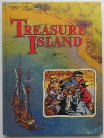 Stevenson, Treasure Island, Golden Press Ed., 1975, illustrated