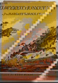 Magaret McKay, The Flowered Donkey, 1stEd. 1950, illustrated by Kurt Wiese