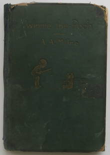 Milne, Winnie the Pooh, 1st US Edition, 46th Print 1927, illustrated: "Winnie the Pooh" by A.A. Milne, with illustrations by E.H. Shepard, published by E.P. Dutton & Co., Inc., New York, First American Edition, stated '46th Printing September 1927' [First Printing was i