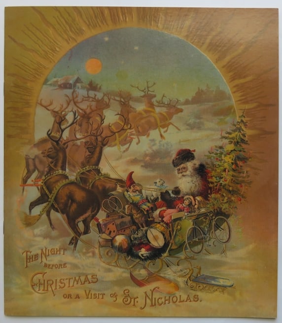 The Night Before Christmas or A Visit of St. Nicholas, Gallery Graphics Ed. 1993 (1 of 8)