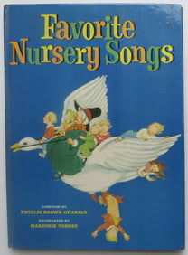 Favorite Nursery Songs, Random House 1stEd. 1956, illustrated by Marjorie Torrey
