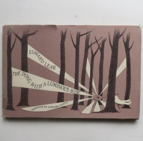 Edward Lear, The Dong with a Luminous Nose, 1stEd. 1969, illustrated by Dward Gorey