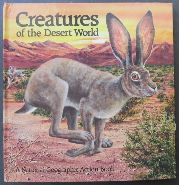 Creatures of the Desert, Pop-Up Action Book, 1989, Strejan & Diaz, Gibson illustr. (1 of 13)