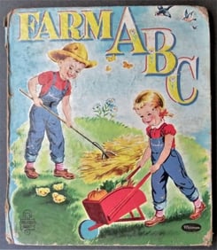 Patricia Lynn, Farm ABC, 1stEd. 1954, illustrated by Gladys Turley Michell