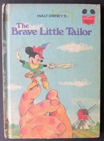Walt Disney, Brave Little Tailor, 1974, Wonderful World Of Reading Book Club