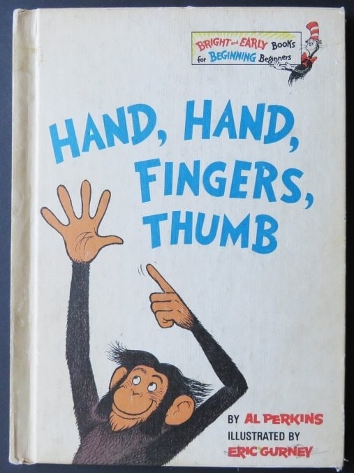 Perkins, Hand, Fingers, Thumb, 1969, Gurney illustrated, Beginning Beginners (1 of 9)