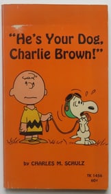 Charles Schulz, He's Your Dog, Charlie Brown, Scholastic Book, 1stEd. 1970, illustrated