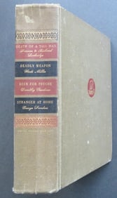 4 Mystery Stories, Complete 1947, Stranger At Home, Beer For Psyche, Deadly Weapon