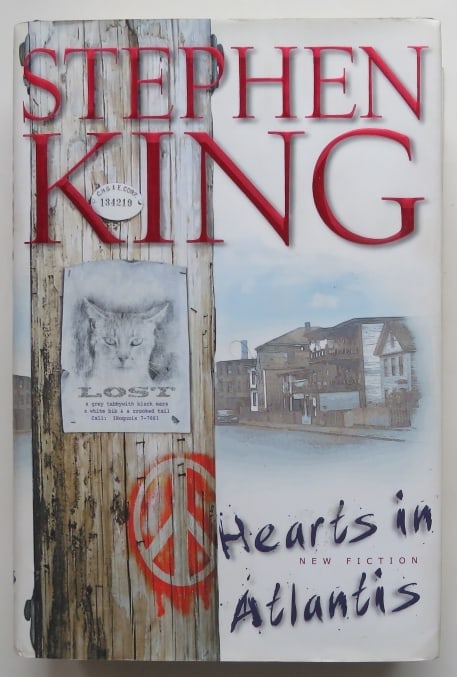 Stephen King, Hearts In Atlantis, 1stEd. Scribner 1999, 4 Stories (1 of 9)