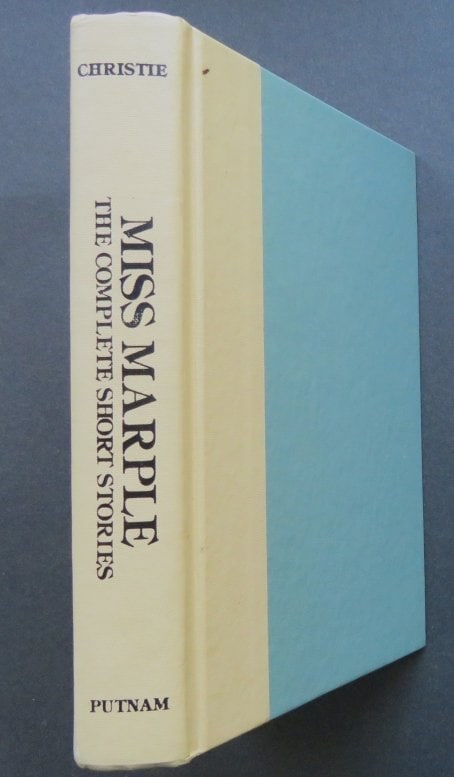Agatha Christie, Miss Marple, Complete Short Stories, 1st Ed. 1st Print 1985: "Miss Marple - Complete Short Stories" by Agatha Christie, published by G.P. Putnam's Sons, New York, 1985, First Printing with '1' present in the line on the copyright page. Hard boards, cloth spine 