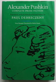 Alexander Pushkin, Complete Prose Fiction, Debreczeney Transl., 1stEd. 1983