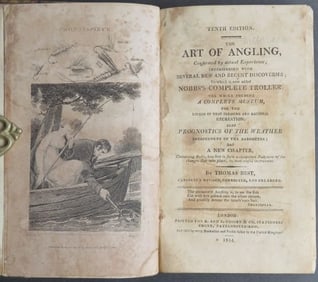 Thomas Best, Art of Angling, Enlarged 1814 London Edition